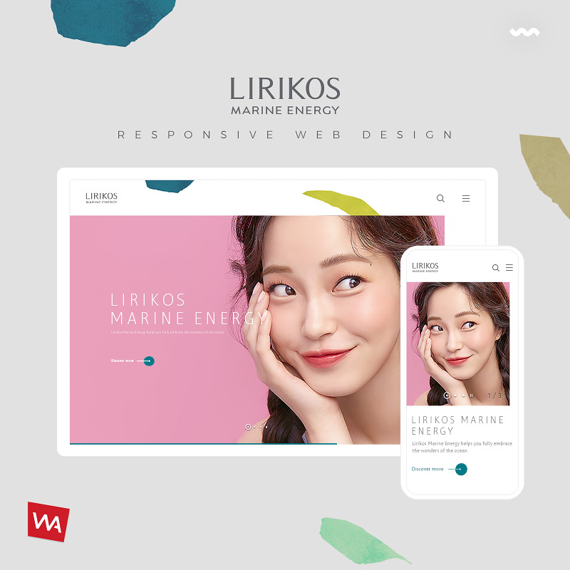 2019 웹어워드 코리아 프로모션 이노베이션대상 리리코스 마린에너지 인터내셔널입니다.